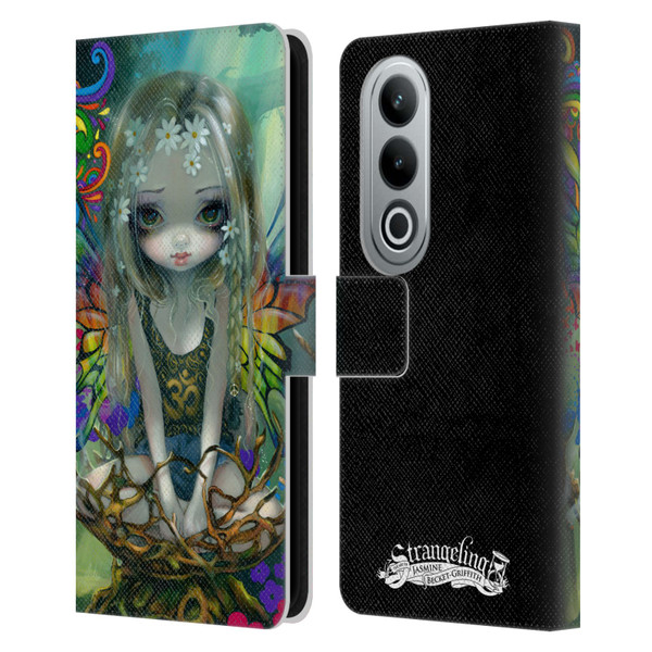 Strangeling Fairy Art Rainbow Winged Leather Book Wallet Case Cover For OPPO OnePlus Ace 3V 5G