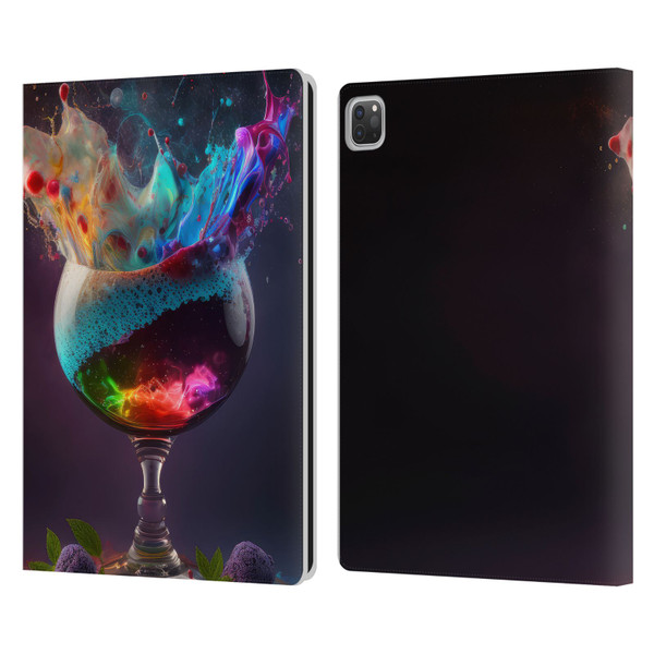Spacescapes Cocktails Universal Magic Leather Book Wallet Case Cover For Apple iPad Pro 13 M4 2024