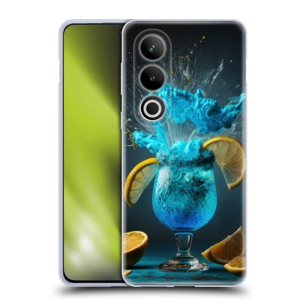 Spacescapes Cocktails Blue Lagoon Explosion Soft Gel Case for OPPO OnePlus Ace 3V 5G