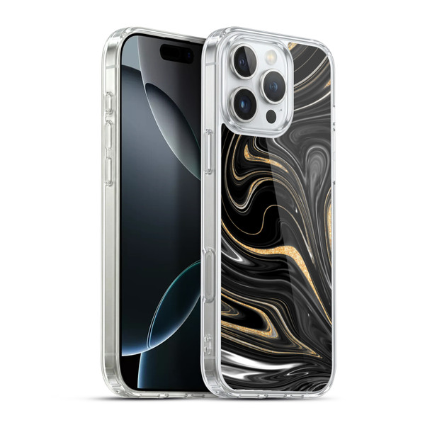 Ameritech Graphics Marble Agate Soft Gel Case for Apple iPhone 16 Pro Max & MagSafe
