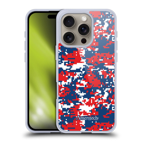 Ameritech Graphics Digital Camouflage Soft Gel Case for Apple iPhone 16 Pro