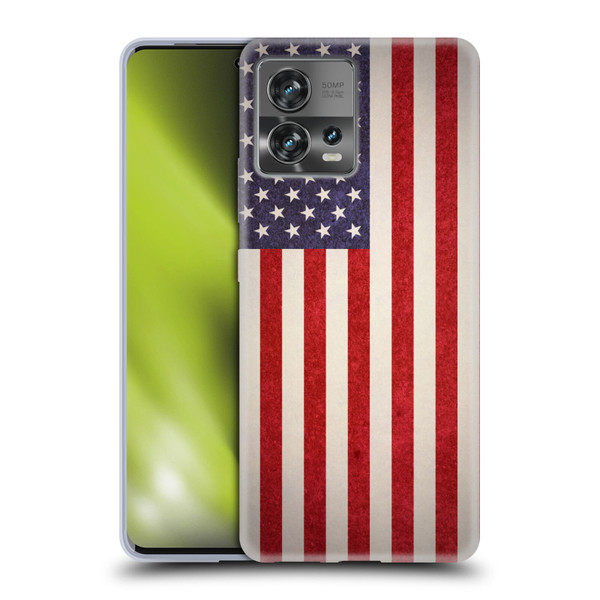 Ameritech Graphics American Flag Soft Gel Case for Motorola Moto Edge 30 Fusion
