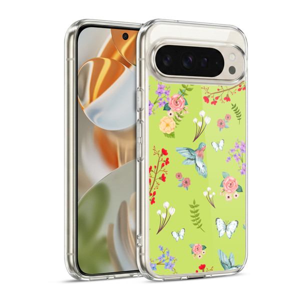 Ameritech Graphics Floral Soft Gel Case for Google Pixel 9 / Pixel 9 Pro