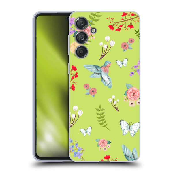 Ameritech Graphics Floral Soft Gel Case for Samsung Galaxy M55 5G