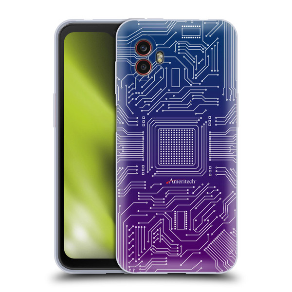 Ameritech Graphics Circuit Board Soft Gel Case for Samsung Galaxy Xcover6 Pro/Pro2