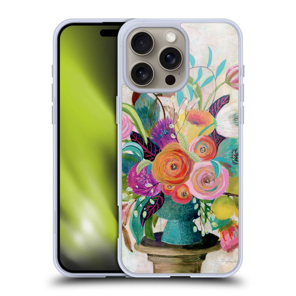 Suzanne Allard Floral Graphics Charleston Glory Soft Gel Case for Apple iPhone 16 Pro Max