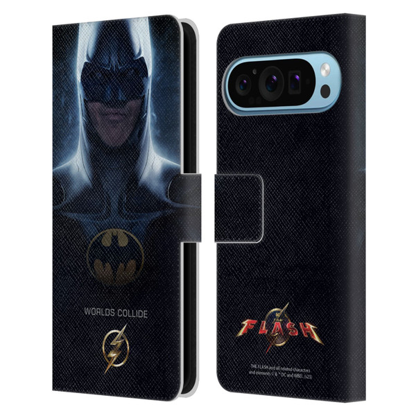 The Flash 2023 Poster Batman Leather Book Wallet Case Cover For Google Pixel 9 / Pixel 9 Pro