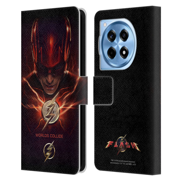 The Flash 2023 Poster Barry Allen Leather Book Wallet Case Cover For OnePlus 12R