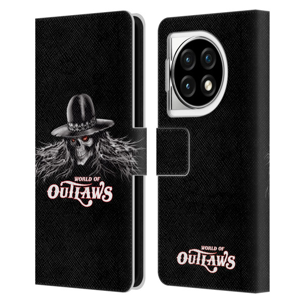 World of Outlaws Skull Rock Graphics Logo Leather Book Wallet Case Cover For OPPO OnePlus Ace 3 5G