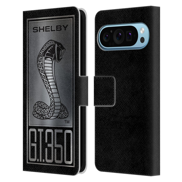 Shelby Car Graphics GT350 Leather Book Wallet Case Cover For Google Pixel 9 / Pixel 9 Pro