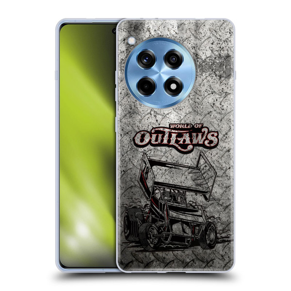 World of Outlaws Western Graphics Sprint Car Soft Gel Case for OPPO OnePlus Ace 3 5G