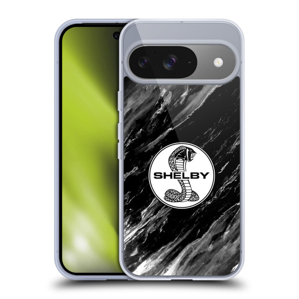 Shelby Logos Marble Soft Gel Case for Google Pixel 9 / Pixel 9 Pro