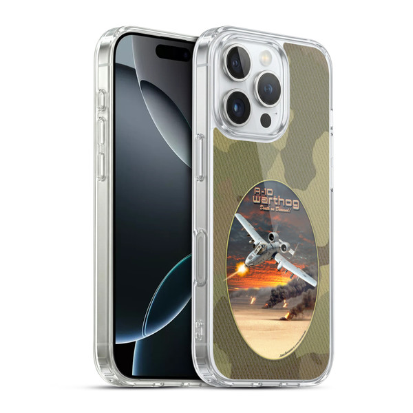 Larry Grossman Retro Collection A-10 Warthog Soft Gel Case for Apple iPhone 16 Pro & MagSafe