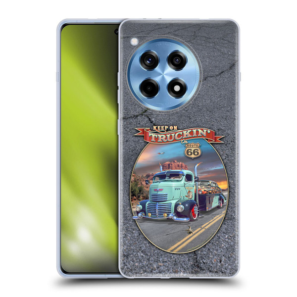 Larry Grossman Retro Collection Keep on Truckin' Rt. 66 Soft Gel Case for OPPO OnePlus Ace 3 5G