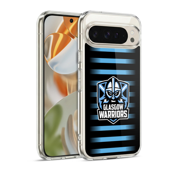 Glasgow Warriors Logo 2 Stripes Soft Gel Case for Google Pixel 9 / Pixel 9 Pro