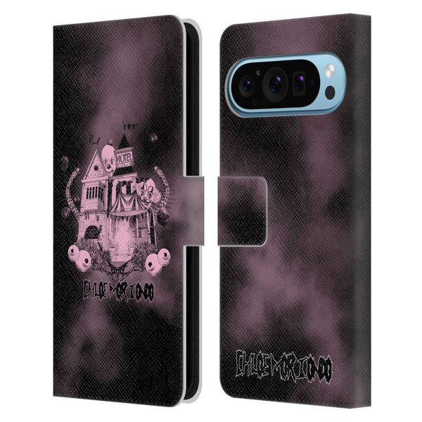 Chloe Moriondo Graphics Hotel Leather Book Wallet Case Cover For Google Pixel 9 / Pixel 9 Pro