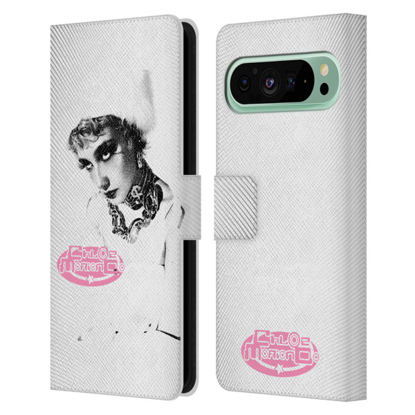 Chloe Moriondo Graphics Portrait Leather Book Wallet Case Cover For Google Pixel 9 Pro XL