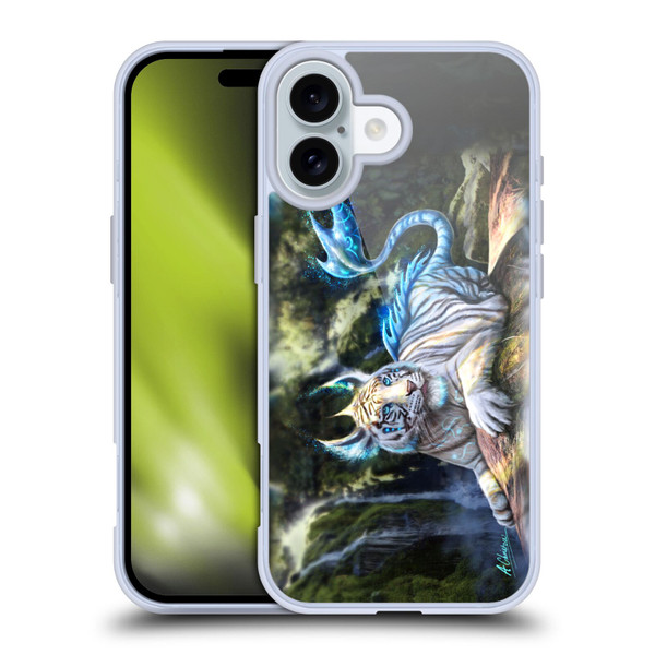 Anthony Christou Art Water Tiger Soft Gel Case for Apple iPhone 16