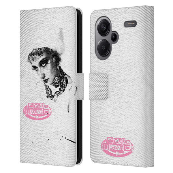 Chloe Moriondo Graphics Portrait Leather Book Wallet Case Cover For Xiaomi Redmi Note 13 Pro Plus 5G