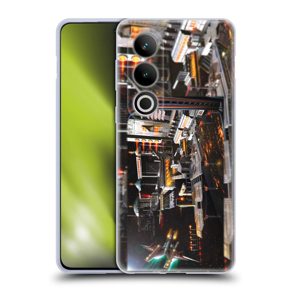 Anthony Christou Art Space Station Soft Gel Case for OPPO OnePlus Ace 3V 5G