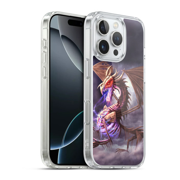 Anthony Christou Fantasy Art Bone Dragon Soft Gel Case for Apple iPhone 16 Pro & MagSafe