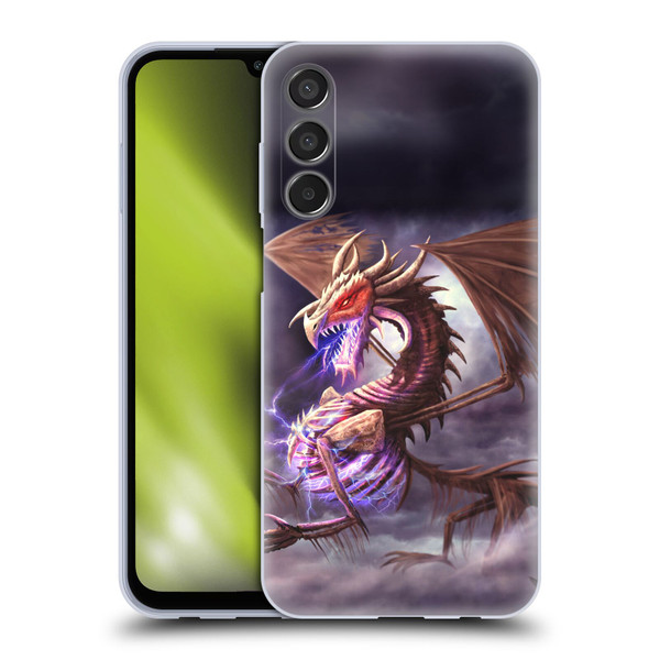Anthony Christou Fantasy Art Bone Dragon Soft Gel Case for Samsung Galaxy M15/F15 5G