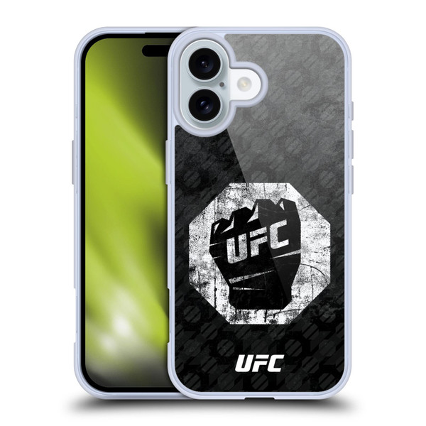 UFC Logo Glove Icon Soft Gel Case for Apple iPhone 16