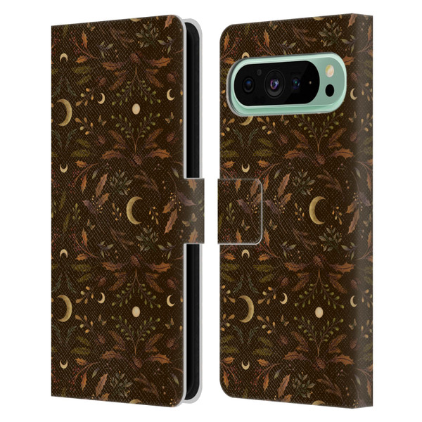Episodic Drawing Art Winter Merry Patterns Leather Book Wallet Case Cover For Google Pixel 9 Pro XL