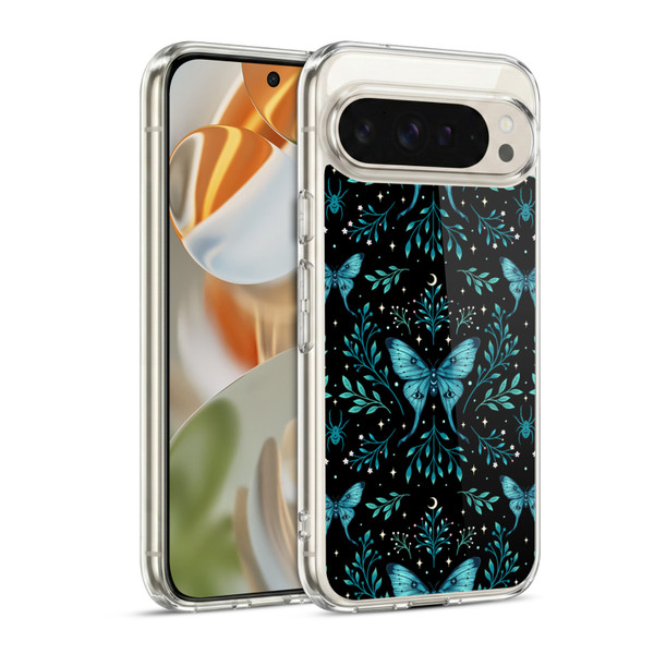 Episodic Drawing Art Butterfly Pattern Soft Gel Case for Google Pixel 9 / Pixel 9 Pro