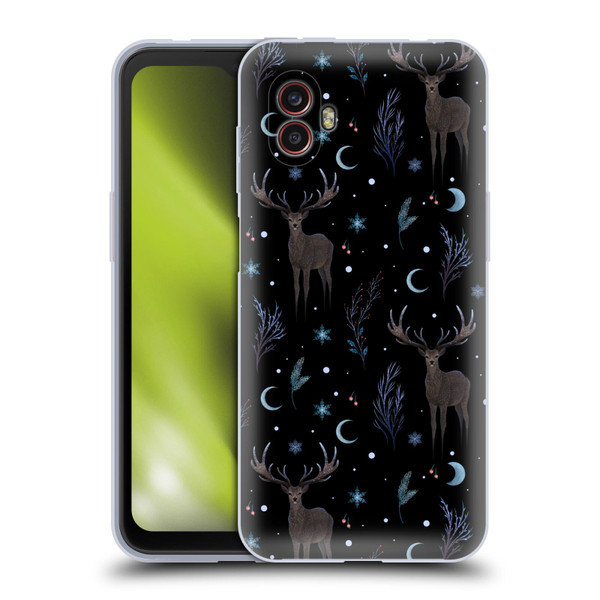 Episodic Drawing Art Winter Deer Pattern Soft Gel Case for Samsung Galaxy Xcover6 Pro/Pro2