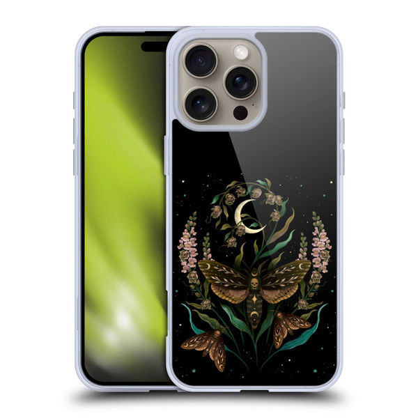 Episodic Drawing Illustration Animals Death Head Soft Gel Case for Apple iPhone 16 Pro Max