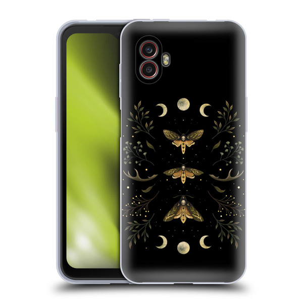 Episodic Drawing Illustration Animals Death Head Moth Night Soft Gel Case for Samsung Galaxy Xcover6 Pro/Pro2