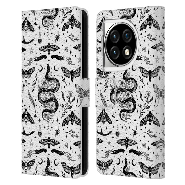 Episodic Drawing Pattern Flash Tattoo Leather Book Wallet Case Cover For OPPO OnePlus Ace 3 5G