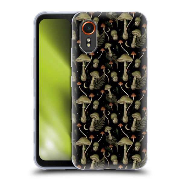 Episodic Drawing Pattern Death Cap Soft Gel Case for Samsung Galaxy Xcover7 5G