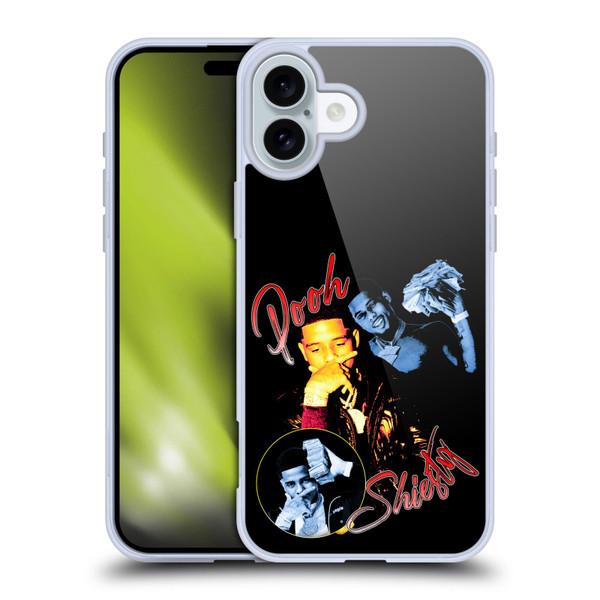 Pooh Shiesty Graphics Money Soft Gel Case for Apple iPhone 16 Plus