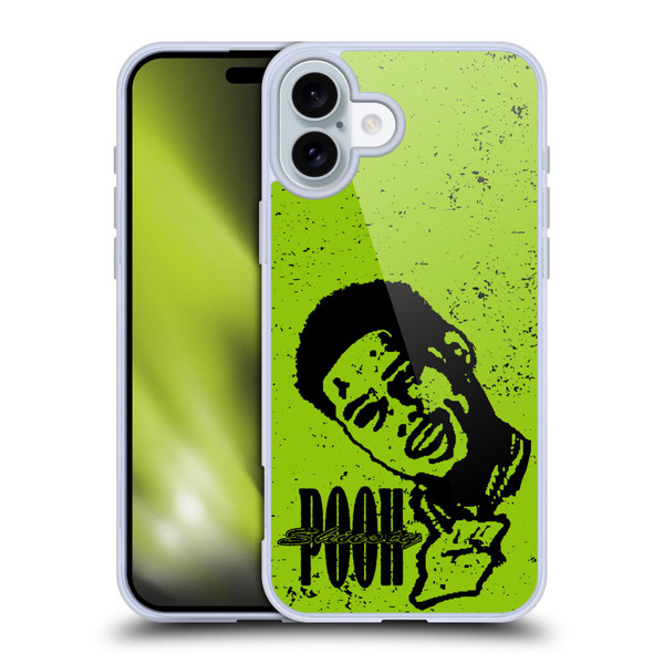Pooh Shiesty Graphics Sketch Soft Gel Case for Apple iPhone 16 Plus