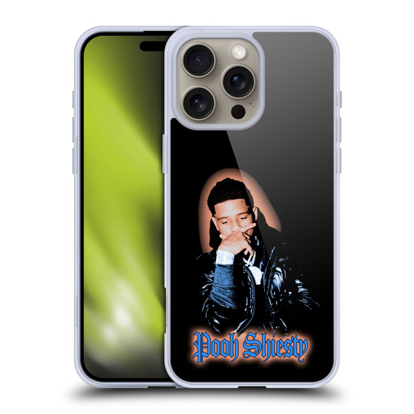 Pooh Shiesty Graphics Light Soft Gel Case for Apple iPhone 16 Pro Max