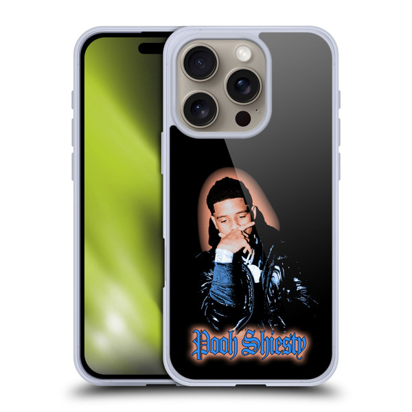 Pooh Shiesty Graphics Light Soft Gel Case for Apple iPhone 16 Pro