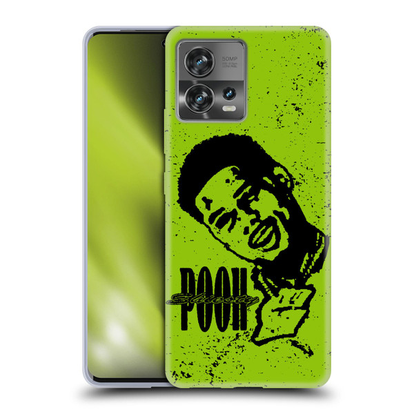 Pooh Shiesty Graphics Sketch Soft Gel Case for Motorola Moto Edge 30 Fusion