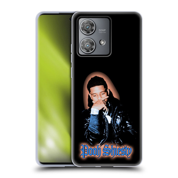 Pooh Shiesty Graphics Light Soft Gel Case for Motorola Edge 40 Neo 5G