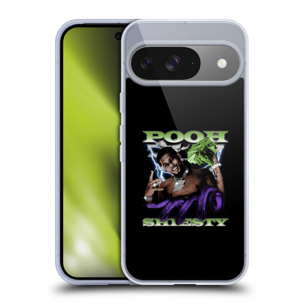 Pooh Shiesty Graphics Photo Soft Gel Case for Google Pixel 9 / Pixel 9 Pro