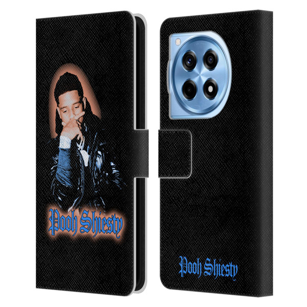 Pooh Shiesty Graphics Light Leather Book Wallet Case Cover For OnePlus 12R