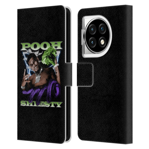 Pooh Shiesty Graphics Photo Leather Book Wallet Case Cover For OPPO OnePlus Ace 3 5G