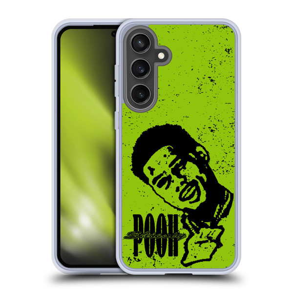 Pooh Shiesty Graphics Sketch Soft Gel Case for Samsung Galaxy S24 FE