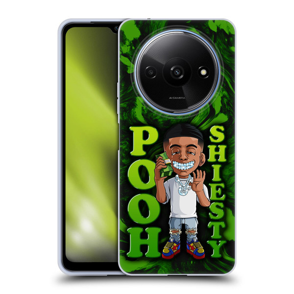 Pooh Shiesty Graphics Green Soft Gel Case for Xiaomi Redmi A3