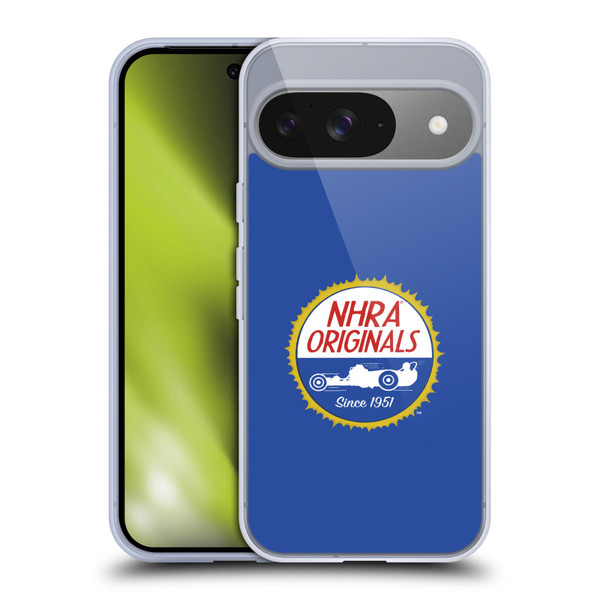 National Hot Rod Association Graphics Original Logo Soft Gel Case for Google Pixel 9 / Pixel 9 Pro