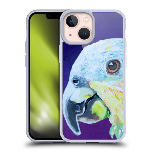 Jody Wright Animals Here's Looking At You Soft Gel Case for Apple iPhone 13 Mini