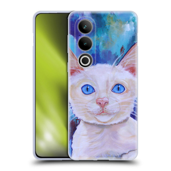 Jody Wright Dog And Cat Collection Pretty Blue Eyes Soft Gel Case for OPPO OnePlus Ace 3V 5G