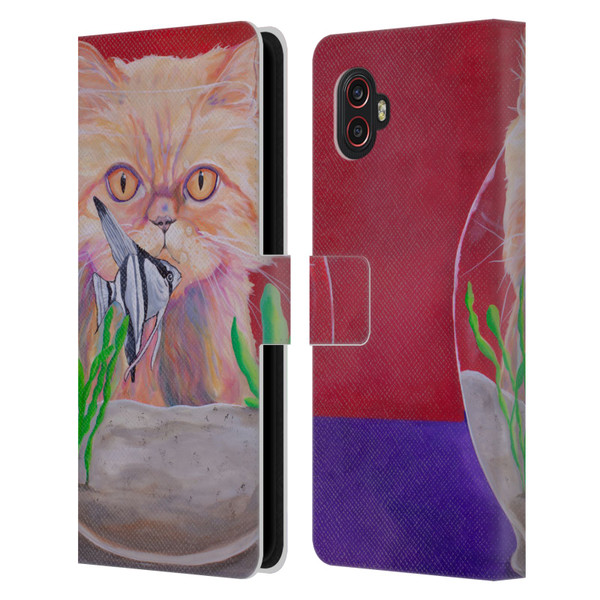 Jody Wright Dog And Cat Collection Infinite Possibilities Leather Book Wallet Case Cover For Samsung Galaxy Xcover6 Pro/Pro2