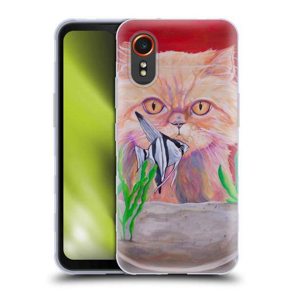 Jody Wright Dog And Cat Collection Infinite Possibilities Soft Gel Case for Samsung Galaxy Xcover7 5G